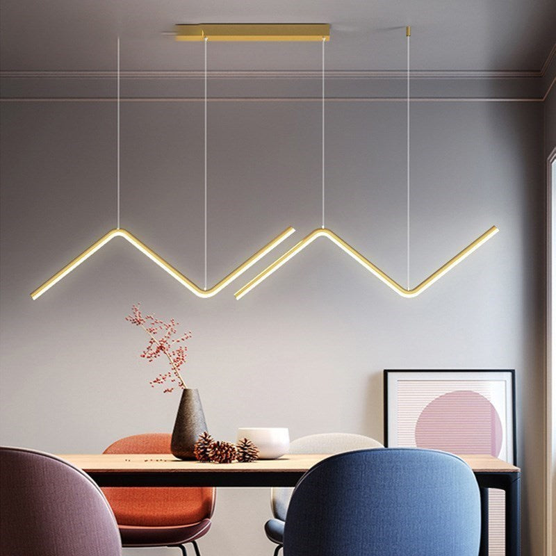 Helios Zig-Zag LED Pendant Light