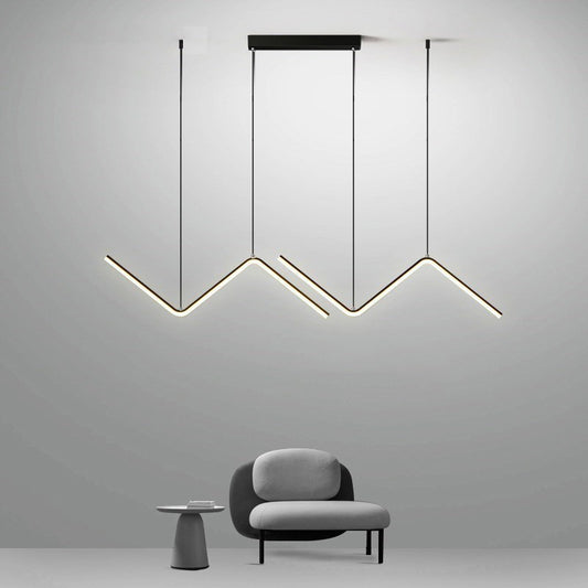 Helios Zig-Zag LED Pendant Light